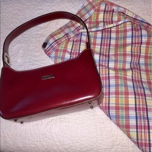 Burgundy 9 West Vegan Purse